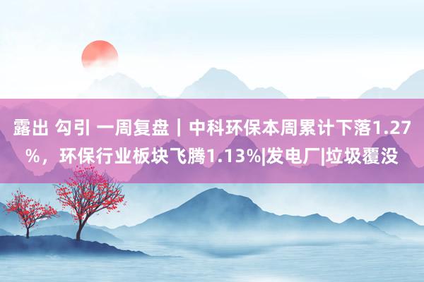 露出 勾引 一周复盘｜中科环保本周累计下落1.27%，环保行业板块飞腾1.13%|发电厂|垃圾覆没